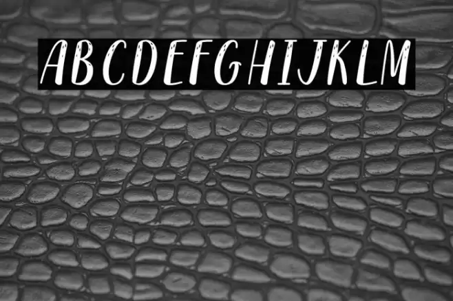 Reindeer Christmas - Personal Use Font examples