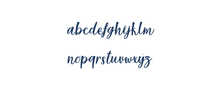 Reindeer Christmas - Personal Use Lowercase