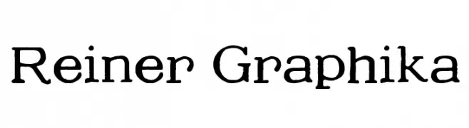 Reiner Graphika  Free Fonts Download