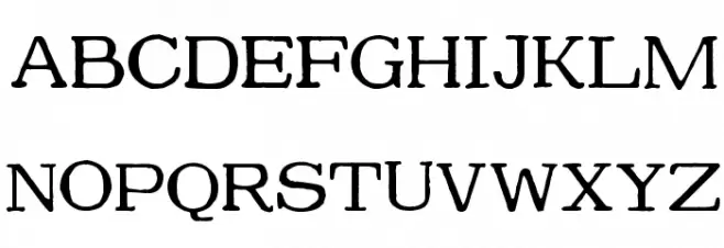 Reiner Graphika Schriftart Groß