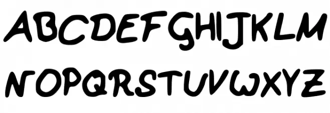 ReinerStandard フォント 大文字