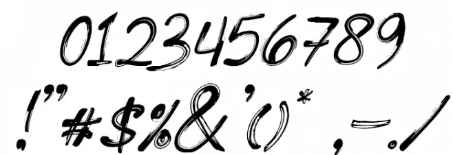 Reingttoon DEMO Font OTHER CHARS