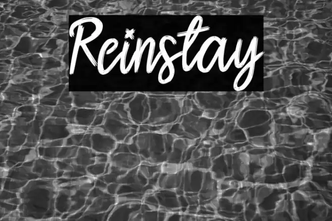 Reinstay Font examples