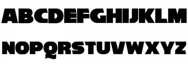 Reisenberg 2.0 Schriftart Groß