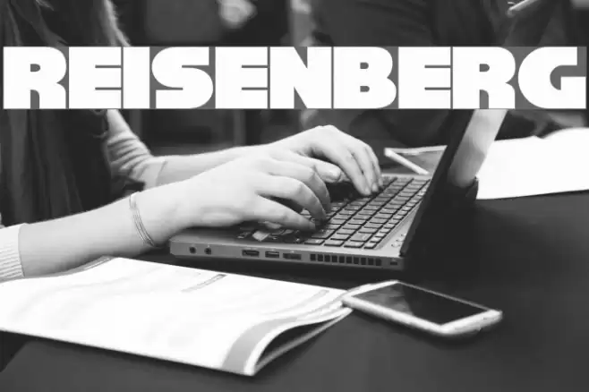Reisenberg Font examples