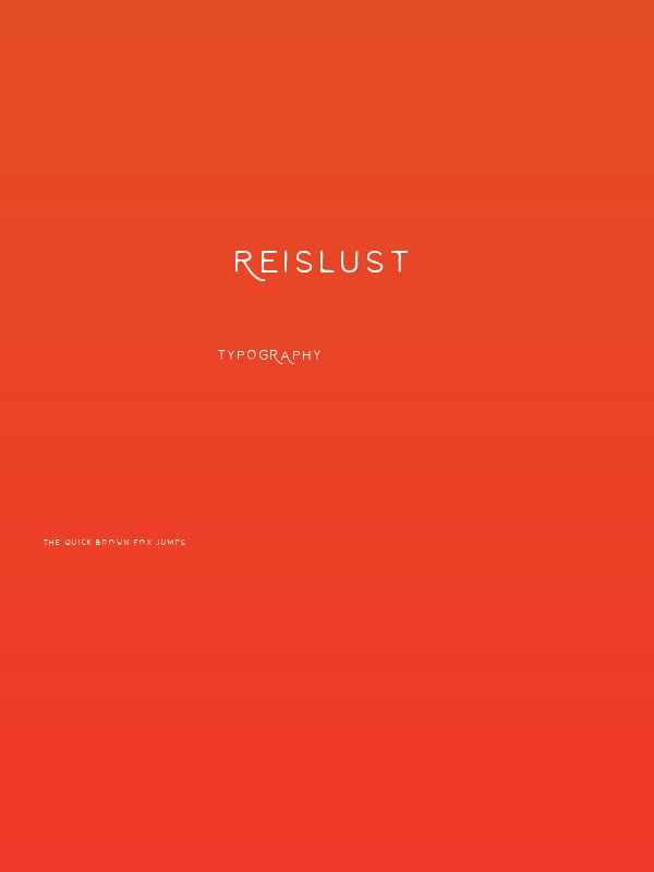 Reislust Poster