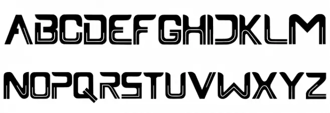 Reison Regular 字体 大写