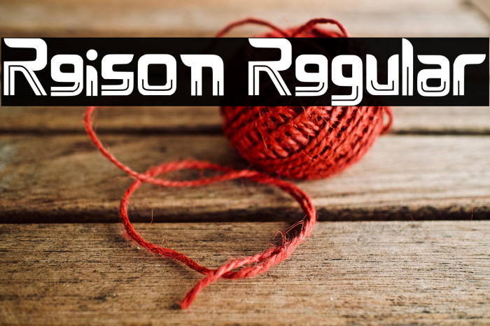 Reison Regular Example 3