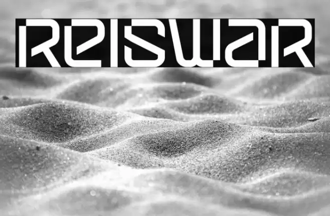 Reiswar Font examples