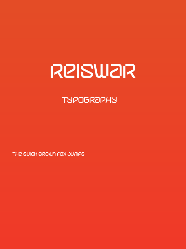 Reiswar Poster
