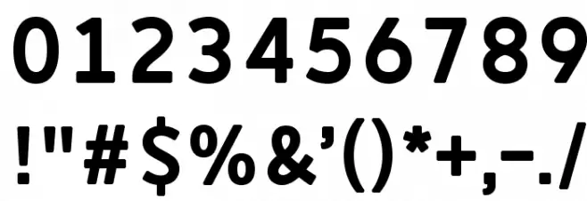 Reitam Font OTHER CHARS