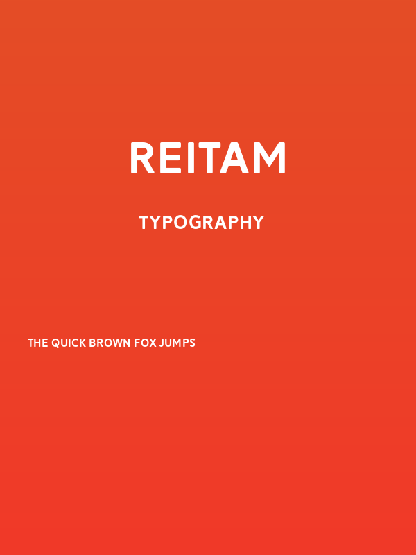 Reitam Poster