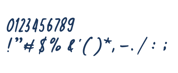 Rejoicingly Regular Other Characters