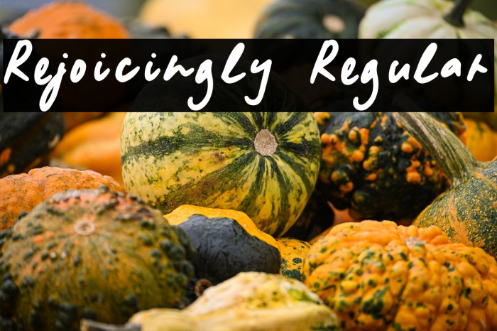 Rejoicingly Regular Example 3