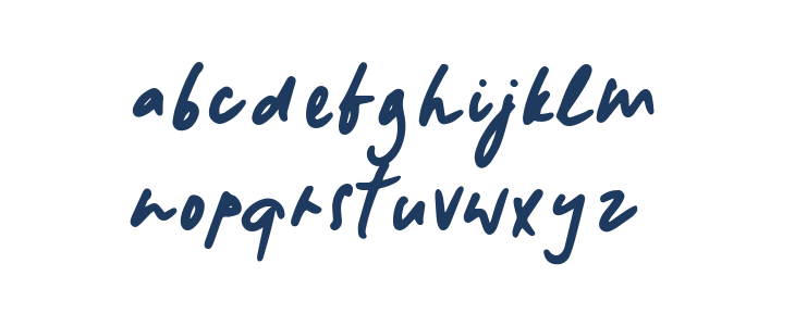 Rejoicingly Regular Lowercase