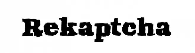 Rekaptcha  Frei Schriftart Herunterladen