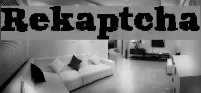 Rekaptcha Font examples