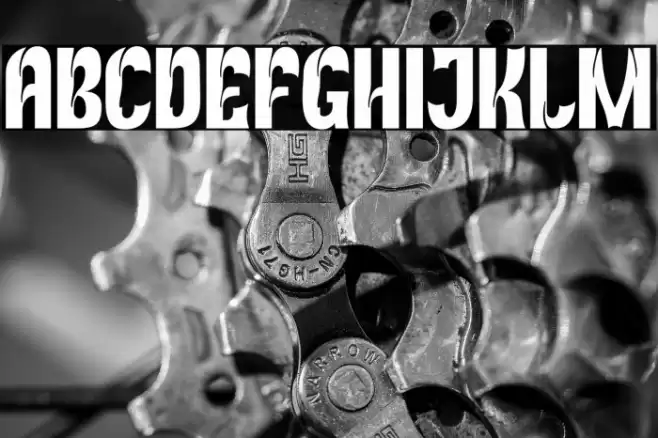 RekixBlack-Regular Font examples