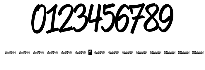 ReklameScript-RegularDEMO Font OTHER CHARS