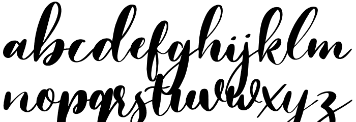 Reklase Font LOWERCASE
