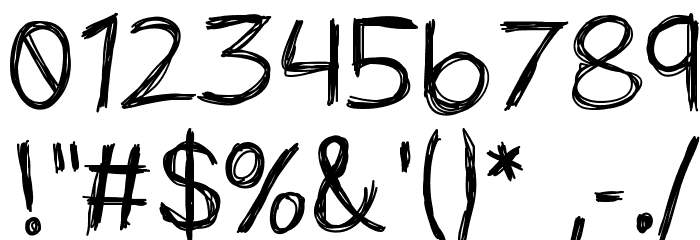 Rekles Font OTHER CHARS
