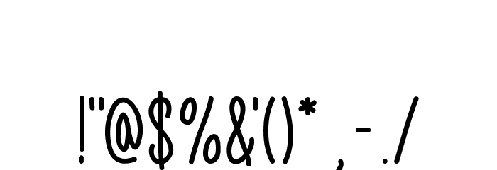 Rekobip - Free For Personal Use Font OTHER CHARS