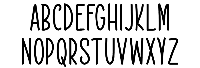 Rekobip - Free For Personal Use Font LOWERCASE