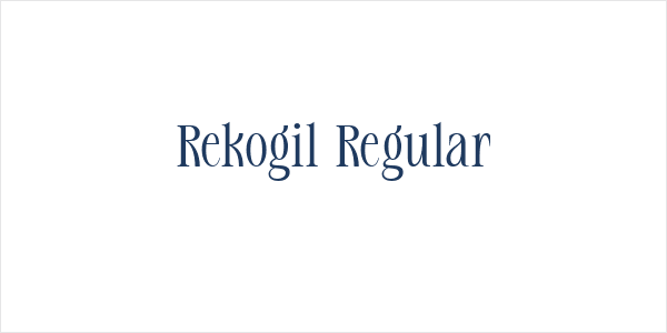 Rekogil Regular Logo