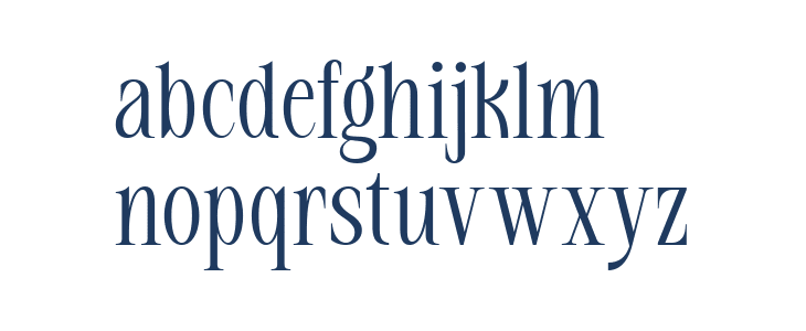 Rekogil Regular Lowercase