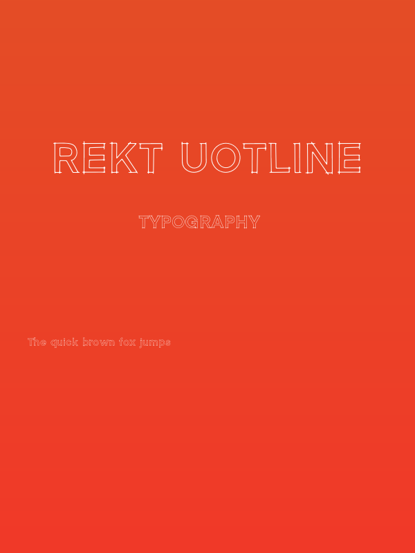 Rekt Uotline Poster