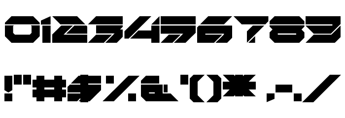 Rektec Font OTHER CHARS