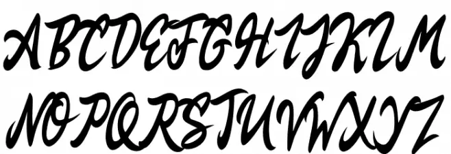 Rekyoto FREE Schriftart Groß