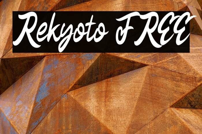 Rekyoto FREE Example 2