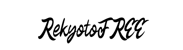 RekyotoFREE  Fuentes Gratis Descargar