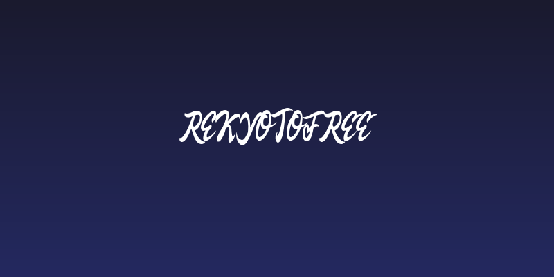 RekyotoFREE Social Header