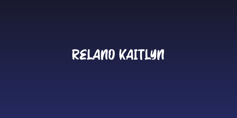 Relano Kaitlyn Social Header