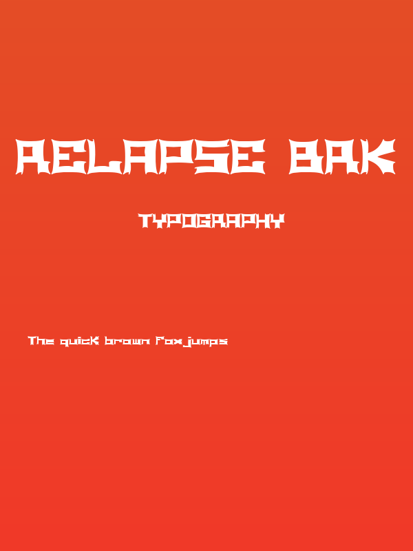 Relapse BRK Poster