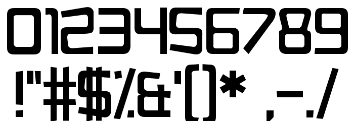 Relapse Into Madness Font OTHER CHARS