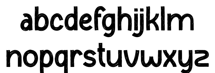 Relasi-DryRushDEMO Font LOWERCASE
