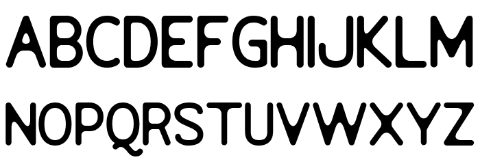 Relation De Luxe DEMO Regular Font LOWERCASE