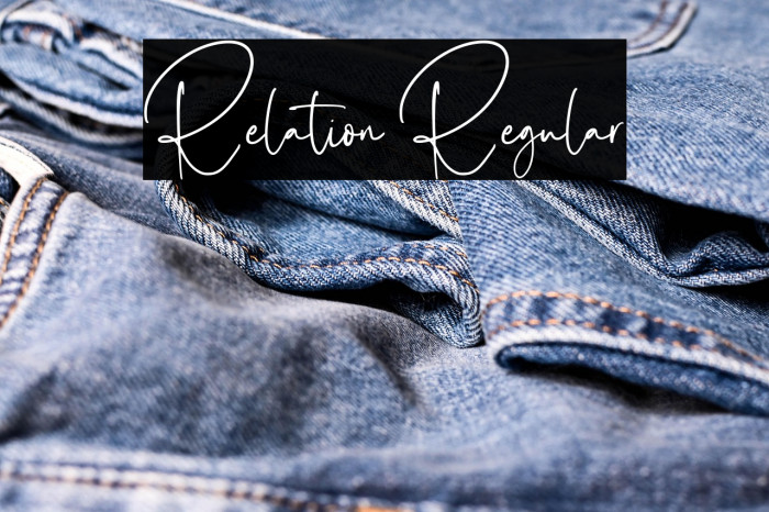 Relation Regular Example 1