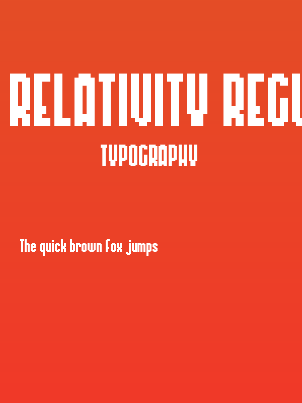 Relativity Regular Poster