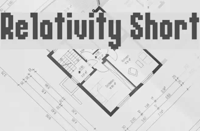 Relativity Short Font examples