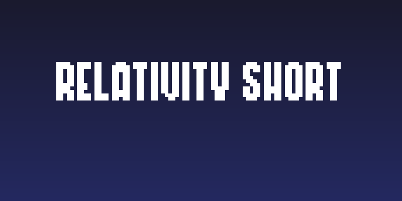 Relativity Short Social Header