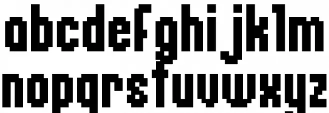 Relativity Short Font Litere mici