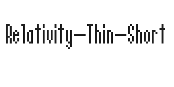 Relativity-Thin-Short Logo
