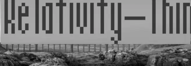 Relativity-Thin Font examples