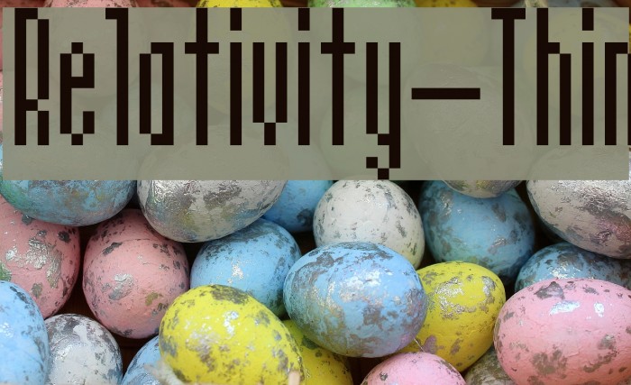 Relativity-Thin Example 2