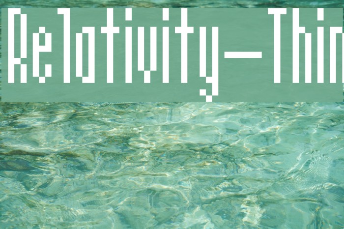 Relativity-Thin Example 3