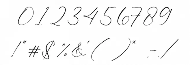 Relatta Saidnolia Script Fuentes OTROS CHARS